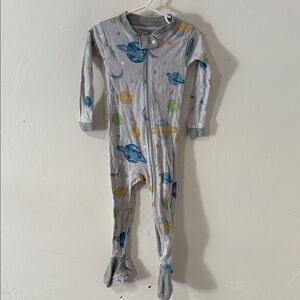 Space Adventure Kids Footie Pajamas